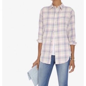 Current Elliott The Prep School Shirt in Desert Plaid